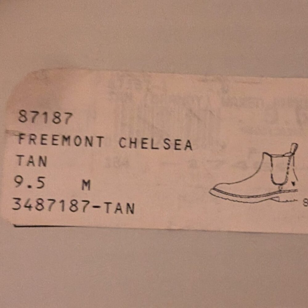 FRYE Men's Freemont Chelsea Boot  9.5 M NEW - Picture 8 of 8